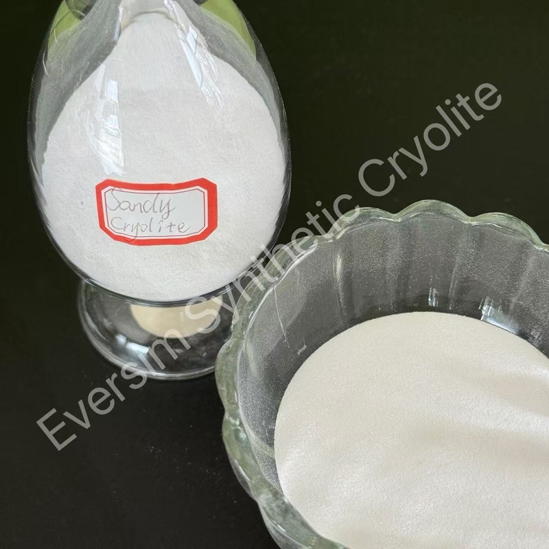 화학물질 최고 품질 CAS13775-53-6 전해질 알루미늄 산업용 흰 모래 합성 크리오리트