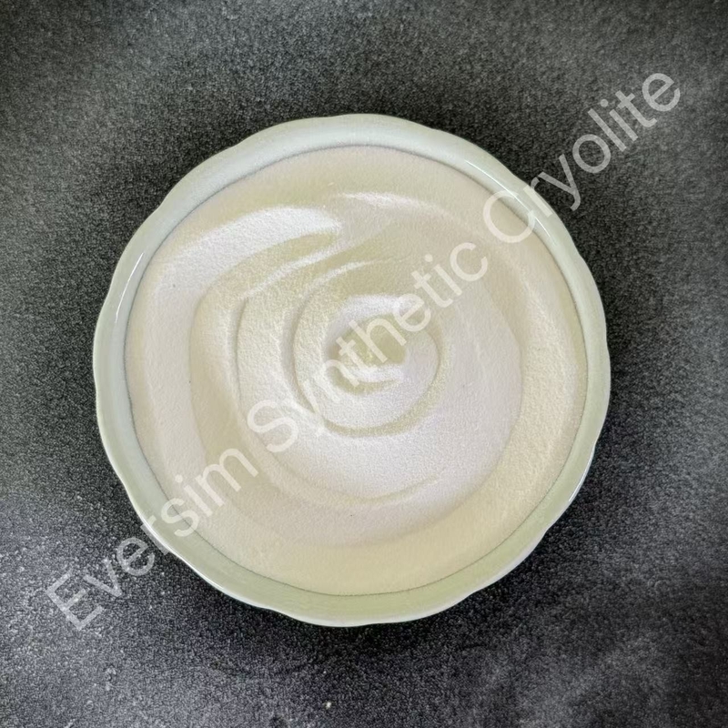 고순도 화학 제품 CAS15096-52-3 200 메쉬 Na3AlF6 빙정석 99.9% 연마 산업용